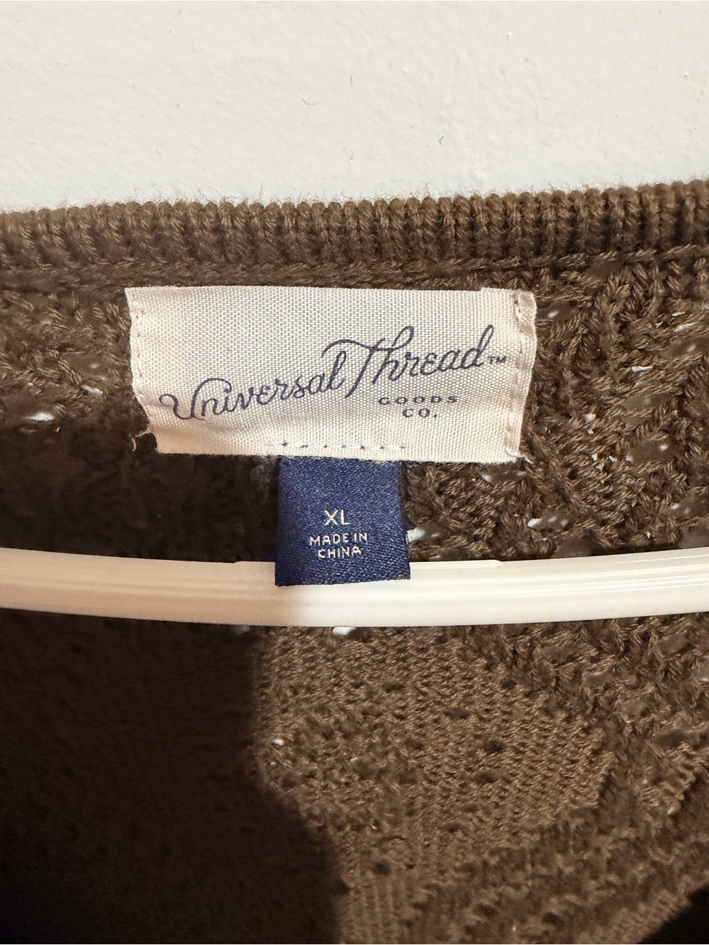 Universal Thread Olive Knit Midi Dress with Scoop Neck - Picture 5 of 7